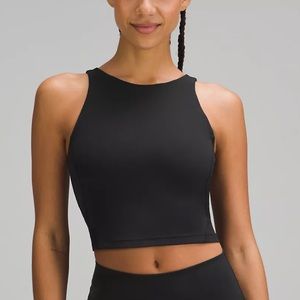 NWT lululemon Align High-Neck Tank Top Black Size 8